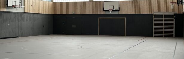 Unsere eigene Sporthalle ist fertig